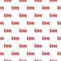 Car fire extinguisher seamless pattern isolated on white background Royalty Free Stock Photo