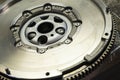 Car flywheel detail 2 Royalty Free Stock Photo