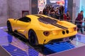 Car Ford GT yellow color Royalty Free Stock Photo
