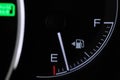 Car fuel indicator Royalty Free Stock Photo