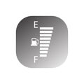 Car Fuel Indicator Icon vector Royalty Free Stock Photo