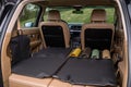 car with full set of accessories, including mats, floor mats, and sunshades