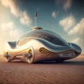 The car of the future with its advanced design will allow it to adapt to any driving conditions and environment,