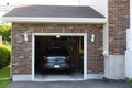 Car in the garage Royalty Free Stock Photo