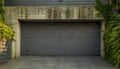 Car garage door Royalty Free Stock Photo