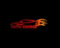 Car garage logo design vector. for automotive detailing. repairing. tuning. service. selling and other