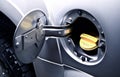 Car Gas Tank - Fueling Royalty Free Stock Photo