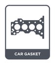 car gasket icon in trendy design style. car gasket icon isolated on white background. car gasket vector icon simple and modern