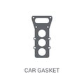 car gasket icon. Trendy car gasket logo concept on white background from car parts collection Royalty Free Stock Photo