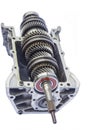 Car gearbox inner Royalty Free Stock Photo