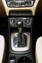 Car gearstick Royalty Free Stock Photo