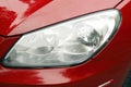 Car headlamps. Royalty Free Stock Photo