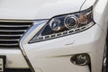 Car headlight, new Lexus GS 250 Royalty Free Stock Photo