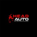 Car Headlight Restoration Icon Vector Logo Design Royalty Free Stock Photo