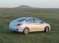 Car Hyundai Accent.