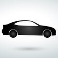 car icon car isolated vector on a white background