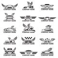 Car icon set