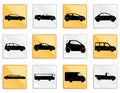 Car icon set 1