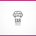 Car icon. Vector illustration