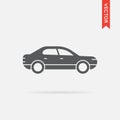 Car Icon Vector Royalty Free Stock Photo