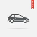 Car Icon Vector Royalty Free Stock Photo