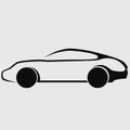 Car icons. Flat  high quality city transport car icon . Royalty Free Stock Photo