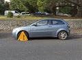 Car Immobilised by the DVLA Royalty Free Stock Photo