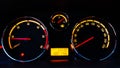 Car instrument panel Royalty Free Stock Photo