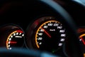 Car instrument panel Royalty Free Stock Photo