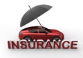 Car insurance concept Royalty Free Stock Photo