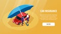 Car Insurance Horizontal Banner