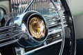 Car interior classic americana Royalty Free Stock Photo
