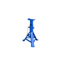 Car jack stand isolated or floor jack stand on white background include clipping path Royalty Free Stock Photo