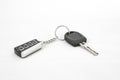 Car key and alarm system charm Royalty Free Stock Photo