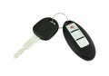 Car key with remote control Royalty Free Stock Photo