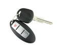 Car key with remote control Royalty Free Stock Photo