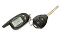 Car key and remote control Royalty Free Stock Photo