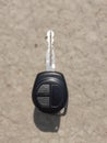 Car key, Remote control car key, car accessories Royalty Free Stock Photo