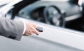 Car key with remote control Royalty Free Stock Photo