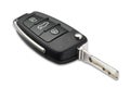 Car key shallow dof with clipping path Royalty Free Stock Photo