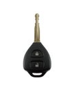 Car key on white background