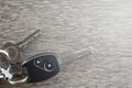 The car keys. Royalty Free Stock Photo