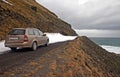 Car in Latrabjarg