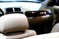 Car / leather interior Royalty Free Stock Photo