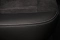 Car leather seat. Interior detail. Royalty Free Stock Photo