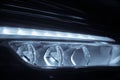 Car LED headlight Royalty Free Stock Photo