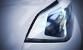 car led headlight, macro Royalty Free Stock Photo