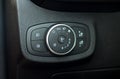 Car lighting switch Royalty Free Stock Photo