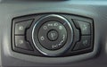 Car lighting switch Royalty Free Stock Photo