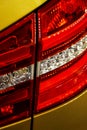 Car lights Royalty Free Stock Photo